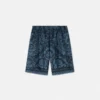 Pantalones cortos de sarga de seda estampados para niño Pantalones cortos de sarga de seda estampados para niño