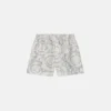Pantalones cortos de sarga de seda estampados para niño Pantalones cortos de sarga de seda estampados para niño