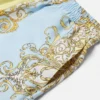 Pantalones cortos de sarga de seda estampados para niño