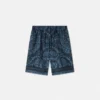 Pantalones cortos de sarga de seda estampados para niño Pantalones cortos de sarga de seda estampados para niño