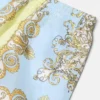 Pantalones cortos de sarga de seda estampados para niño