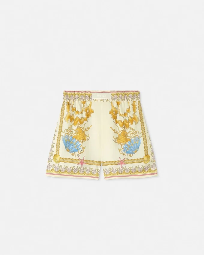 Pantalones cortos de seda Barocco Silk Pantalones cortos de seda Barocco Silk