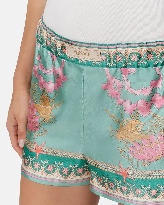 Pantalones cortos de seda Barocco Silk Pantalones cortos de seda Barocco Silk