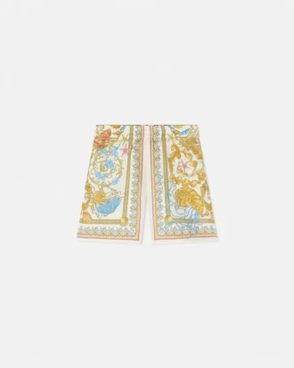 Pantalones cortos de seda Barocco Silk para niño