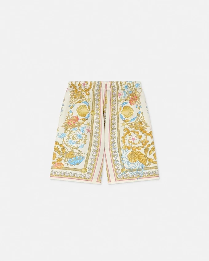 Pantalones cortos de seda Barocco Silk para niño Pantalones cortos de seda Barocco Silk para niño