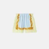 Pantalones cortos de seda con rayas Barocco Silk para niño Pantalones cortos de seda con rayas Barocco Silk para niño