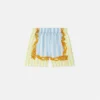 Pantalones cortos de seda con rayas Barocco Silk para niño Pantalones cortos de seda con rayas Barocco Silk para niño