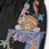 Pantalones cortos de seda Coral Theatre Pantalones cortos de seda Coral Theatre