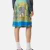 Pantalones cortos de seda Versace Safari