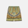 Pantalones cortos de seda Wild Cats