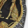 Pantalones cortos de seda Wild Cats