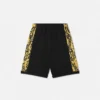 Pantalones cortos deportivos estampados para niño con costura milanesa Pantalones cortos deportivos estampados para niño con costura milanesa