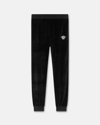 Pantalones de chenilla bordados
