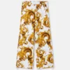 Pantalones de chándal de jersey de algodón estampados Pantalones de chándal de jersey de algodón estampados