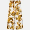 Pantalones de chándal de jersey de algodón estampados Pantalones de chándal de jersey de algodón estampados