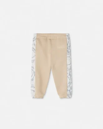 Pantalones de chándal de jersey de algodón estampados para niño