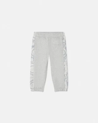 Pantalones de chándal de jersey de algodón estampados para niño