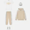 Sudadera con capucha estampada de jersey de algodón para niño