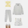 Sudadera con capucha estampada de jersey de algodón para niño