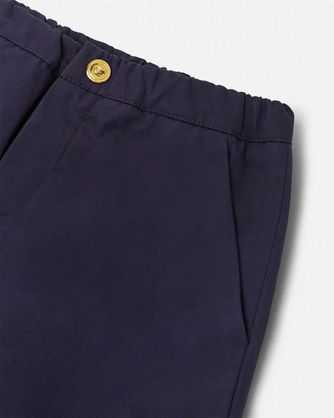 Pantalones de popelín de algodón para niño Pantalones de popelín de algodón para niño