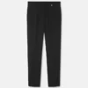 Pantalones formales ajustados de lana Pantalones formales ajustados de lana