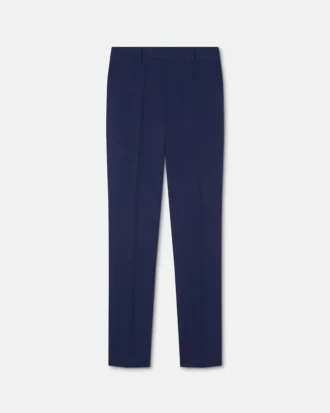 Pantalones formales ajustados de lana Pantalones formales ajustados de lana