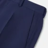 Pantalones formales ajustados de lana Pantalones formales ajustados de lana
