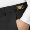 Pantalones formales ajustados de lana Pantalones formales ajustados de lana