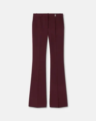 Pantalones formales de mezcla de lana