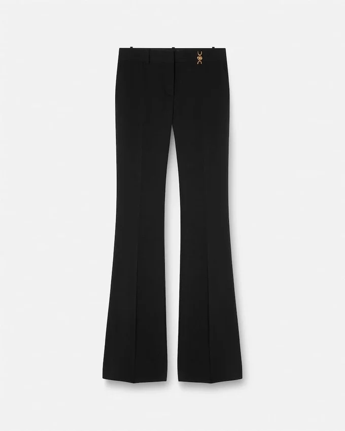 Pantalones formales de mezcla de lana Pantalones formales de mezcla de lana