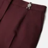 Pantalones formales de mezcla de lana Pantalones formales de mezcla de lana