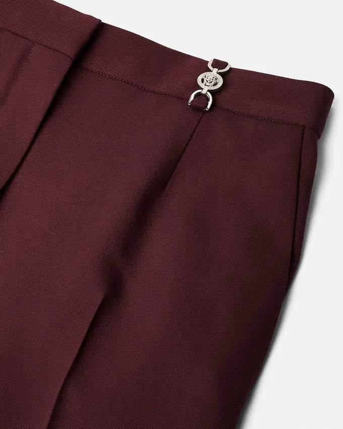 Pantalones formales de mezcla de lana Pantalones formales de mezcla de lana