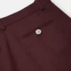 Pantalones formales de mezcla de lana Pantalones formales de mezcla de lana