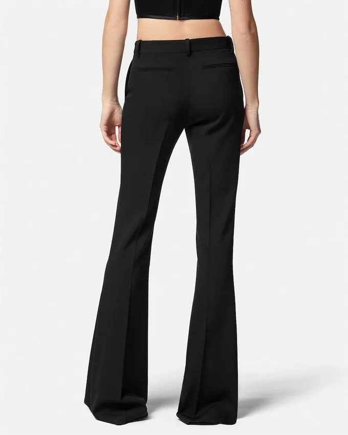 Pantalones formales de mezcla de lana Pantalones formales de mezcla de lana