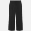 Pantalones formales de sarga de lana