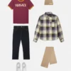 Pantalones pitillo bordados para niño Pantalones pitillo bordados para niño