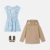 Parka bordada Versace Milano Kids Parka bordada Versace Milano Kids