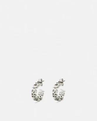 Pendientes con el logotipo de Versace