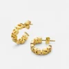 Pendientes con el logotipo de Versace Pendientes con el logotipo de Versace