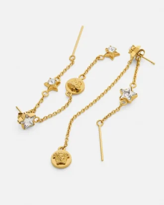 Pendientes de cristal con estrella Medusa
