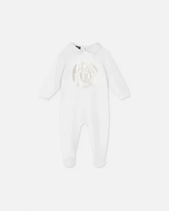 Pijama de jersey de algodón estampado para bebé
