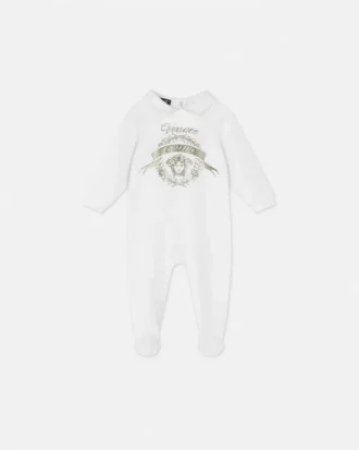 Pijama de jersey de algodón estampado para bebé