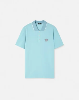 Polo con Medusa bordada