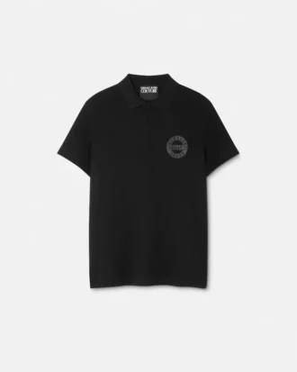 Polo de corte regular con logotipo