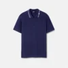 Polo de piqué de algodón bordado Polo de piqué de algodón bordado