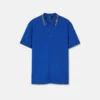 Polo de piqué de algodón bordado Polo de piqué de algodón bordado