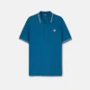 Polo de piqué de algodón bordado Polo de piqué de algodón bordado
