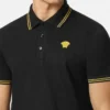 Polo de piqué de algodón bordado Polo de piqué de algodón bordado