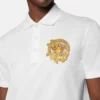 Polo de piqué de algodón bordado Polo de piqué de algodón bordado