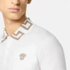 Polo de piqué de algodón bordado Polo de piqué de algodón bordado